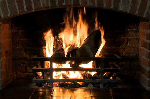 Two Sided Fireplace